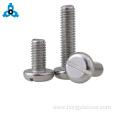 DIN 85 Grade4.8 Galvanzied Slotted pan head screw